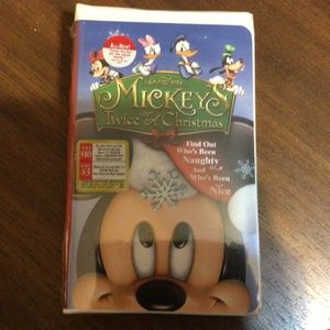 Disney Other 33 Mickeys Twice Upon A Christmas Vhs Poshmark Disney Other 33 Mickeys Twice Upon A Christmas Vhs Poshmark
